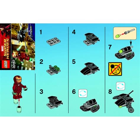 lego iron man  fighting drone  instructions brick owl lego marche