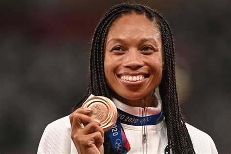 allyson felix photo with c section scar and olympic medals popsugar