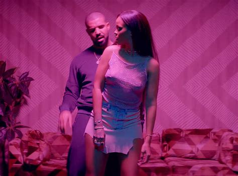 there s a super hot twist in rihanna s work music video with drake