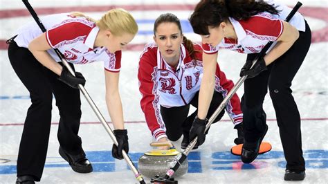 Les Filles Russes Du Curling Enflamment Sotchi