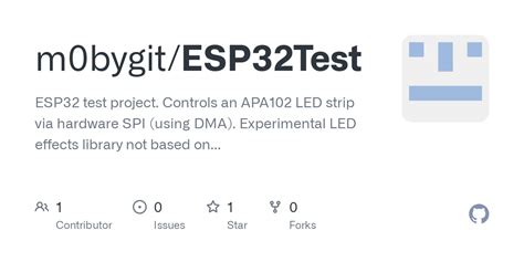 github mbygitesptest esp test project controls   led