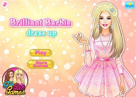 brilliant barbie dress  game