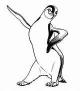 Pinguin Penguin Mewarnai Kleurplaten Pingouin Marimewarnai Desenhos Animaux Kleurplaat Coloriage Tk Paud Colorir Hewan Menggambar Erick Animaatjes Coloriages sketch template