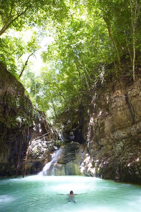 are you brave enough to jump down 27 waterfalls in the dominican