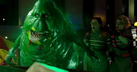 ghostbusters reboot new footage reveals female slimer the independent