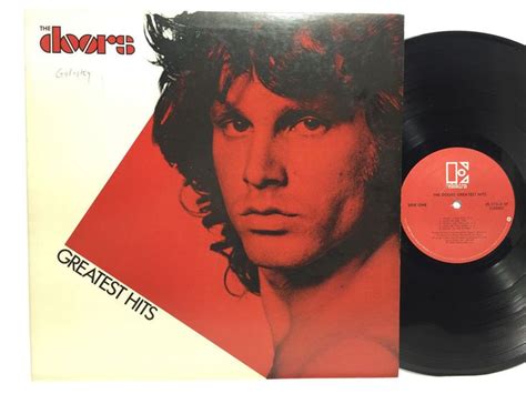 The Doors Greatest Hits 5e 515 Lp Vinyl Record Original Elektra Red