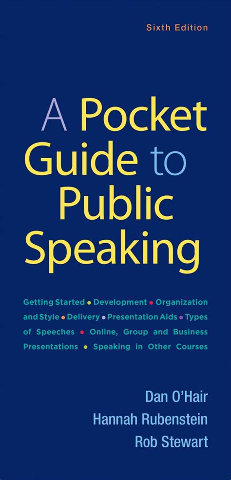 pocket guide  public speaking  edition yakibooki