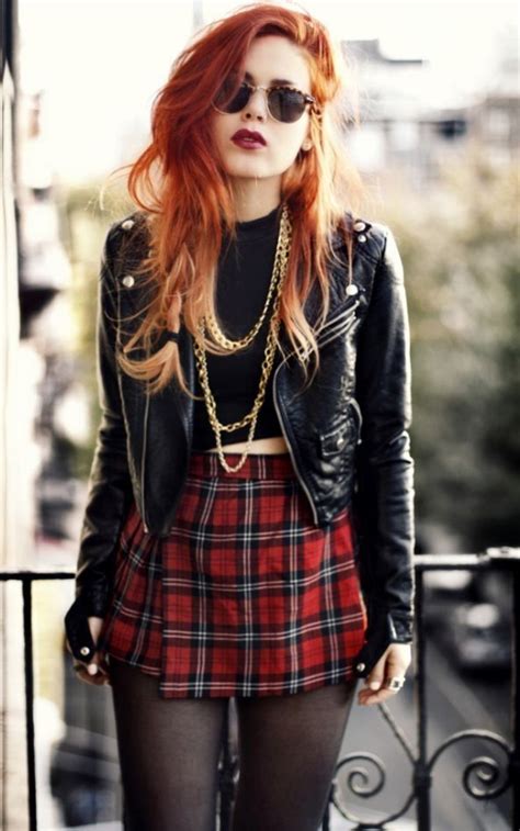 25 ways to style plaid or checkered skirts 2021