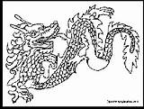 Dragon Chinese Coloring Pages Year Printable Dragons Colour Printables Animals sketch template