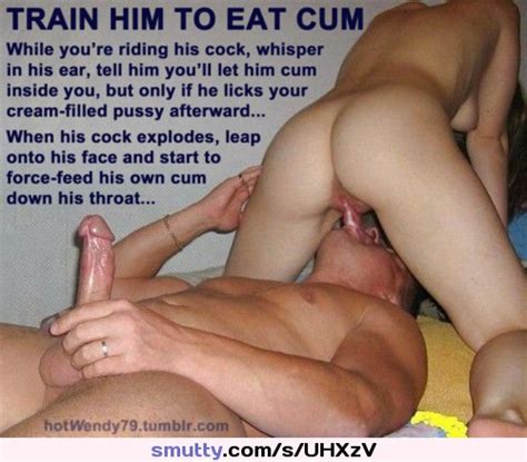 femdom caption facesitting cum creampie cumeating