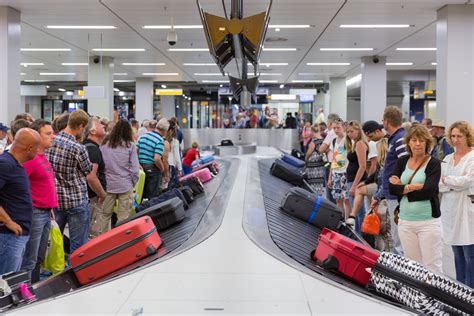 unclaimed baggage piling   schiphol airport nos dutchnewsnl
