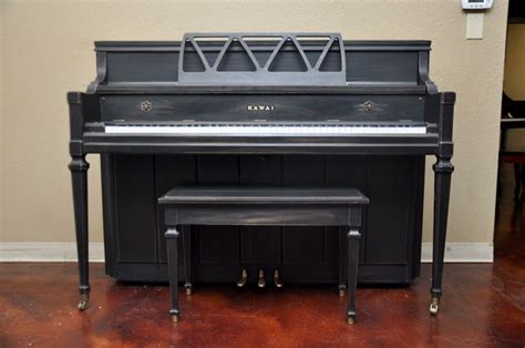 pin    piano  piano revival black painted piano piano  black  color