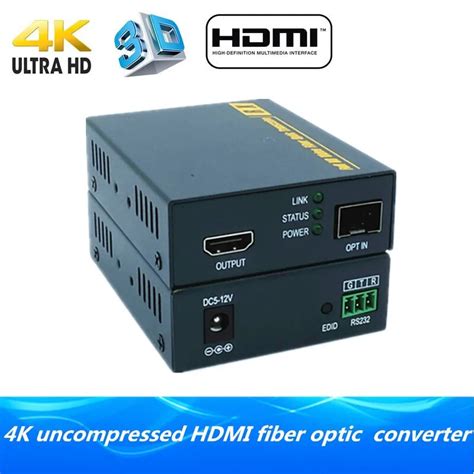kxk hdmi fiber optic extender hdmi  km  fiber  optical audio converter hdmi video