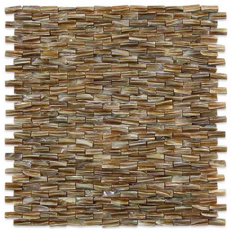 [mius art mosaic] sorth seas pearl 3d brick pattern mosaic tile for