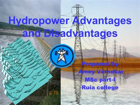 hydropower advantages  disadvantages