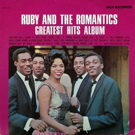 ruby   romantics greatest hits album  album cover