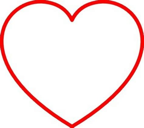 high quality heart outline clipart red transparent png images