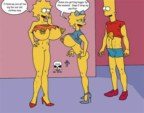 Rule 34 Bart Simpson Female High Heels Human Lisa Simpson Maggie