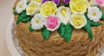ways  decorate  cake wikihow