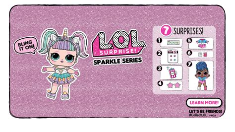 lol surprise sparkle series list  characters checklist kids time
