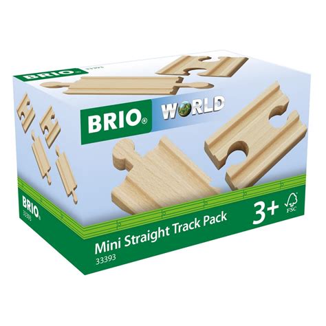 design unique railway layouts  brio mini straight track pack