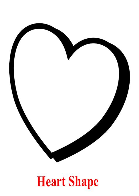 coloring pages heart shape coloring page