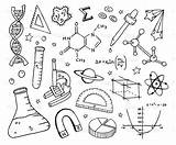 Chemie Doodles Deckblatt Kreativ Kritzeleien Gekritzel Neuronen Ideen sketch template
