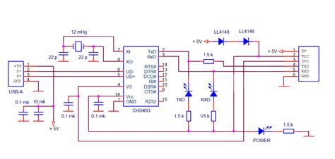 konverter usb ttl na mikroskheme ch skhema kharakteristiki ustanovka drayvera