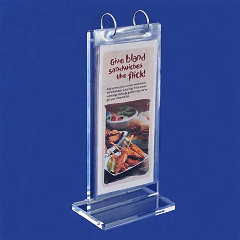 acrylic table menu standacrylic stand flip menu holder   buy acrylic table menu stand