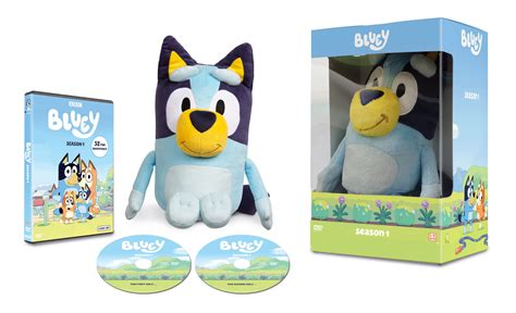 bluey season  dvd  plush toy bluey official website