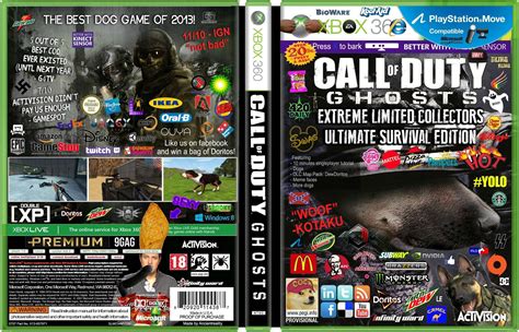 Cod Ghosts Boxart According To V Gaming
