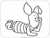 Piglet Coloring Pages Disneyclips Posing sketch template