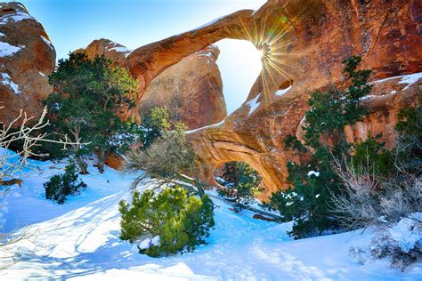 beautiful  national parks  visit  winter tips