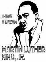 Luther Martin King Coloring Jr Pages Dream Worksheets Sheet Kids History Month American Activities Holiday Craft Arts sketch template