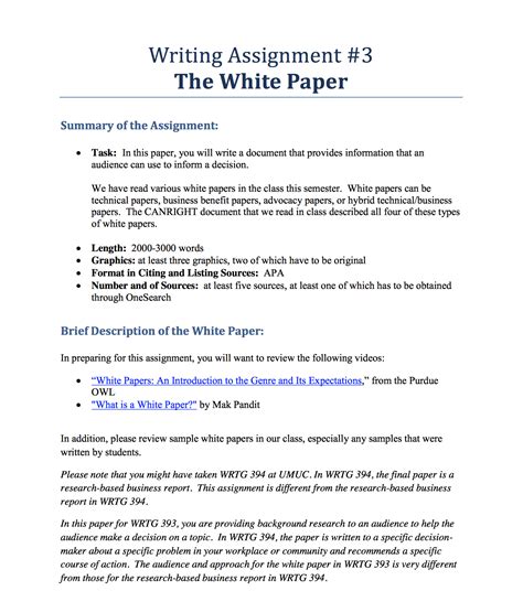 sample assignment white paper  rwanda