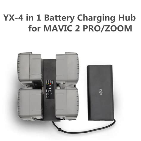 mavic  battery charger hub smart multi battery intelligent charging hub digit led screen