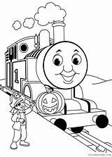 Thomas Coloring4free Friends Pages Coloring Train sketch template