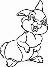 Coloring Rabbit Thumper Bambi Bunny Pages Cartoon Disney Color Printable Wecoloringpage Drawing Clipartmag Getdrawings Getcolorings Clipart Entitlementtrap sketch template