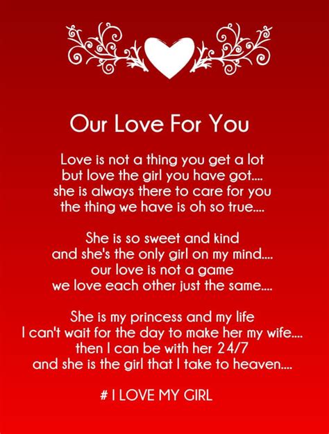 25 Short I Love You Poems For Her With Photos Love