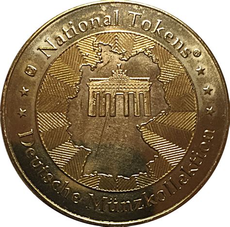 token national tokens deutsche muenzkollektion berlin kaiser wilhelm gedaechtniskirche