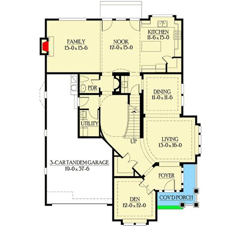 perfect  narrow  corner lots jd architectural designs house plans