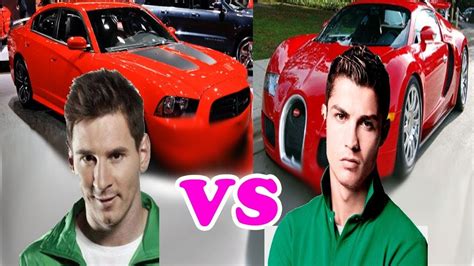 lionel messi vs cristiano ronaldo cars collection messi vs lionel