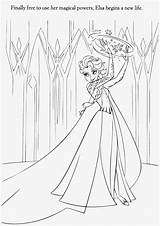 Coloring Elsa Frozen Pages Disney Hans Queen Printable Sheets Anna Color Castle Drawing Print Book Colouring Kids Princess Adults Getcolorings sketch template