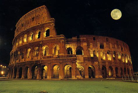 las  maravillas del mundo el coliseo romano