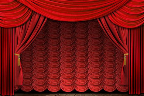 curtains red stage theatre   leaping hare