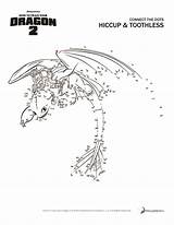 Dragon Train Dots Connect Dot Pages Coloring Toothless Activities Httyd2 Party Hiccup Dragons Color Coloriage Birthday Printable Colouring Kids Krokmou sketch template