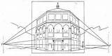 Perspectiva Brunelleschi Filippo Lineal Edificios Fuga Edificio Domestica Arquitectura Perspectivas Siglos Curiosos Arquitectos sketch template