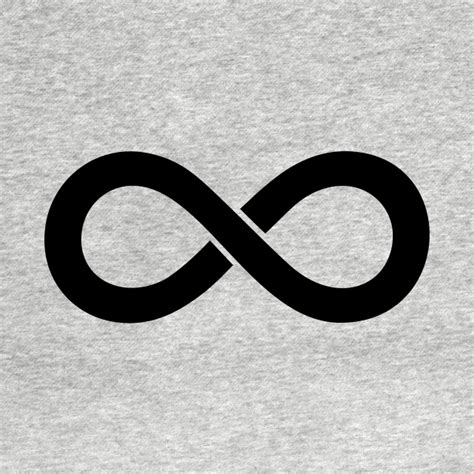 infinity black infinity symbol  shirt teepublic