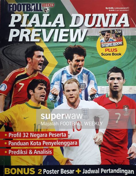 Majalah Football Weekly Piala Dunia Preview