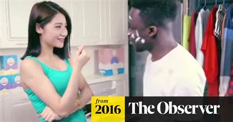 black man is washed whiter in china s racist detergent advert race